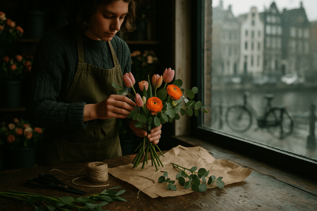 Hoe kies je de perfecte bos bloemen om in Amsterdam op dezelfde dag te laten&nbsp;bezorgen?