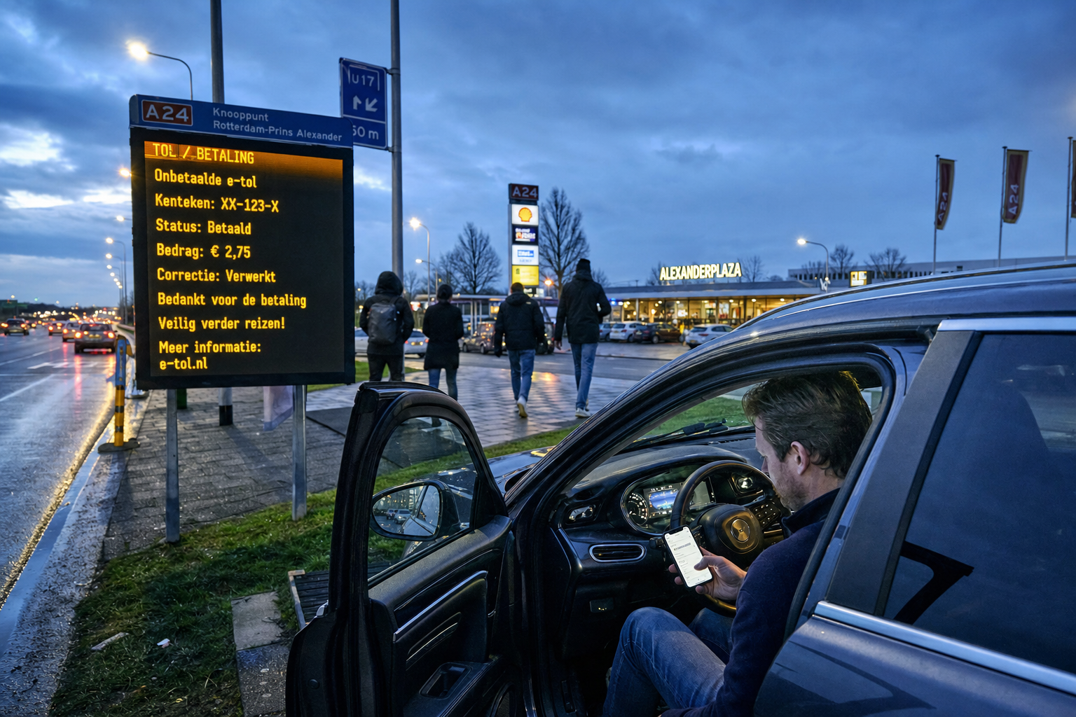 e-tol naheffing corrigeren